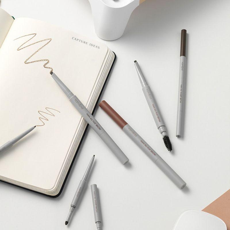 

Hanol Плоские и острые брови 6 типов x 2 flat brow C2 grace taupe