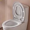 Durable Silicone Toilet Seat Bumper Shockproof Toilet Seat Lid Pads Bathroom Replacement Parts Strong Adhesive Toilet Accessorie