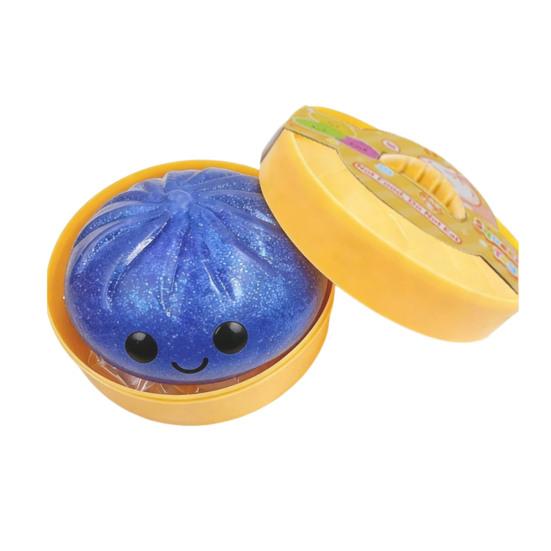 Steamed Bun Squeeze Toy Soft TPR Fidget Toys Sensory Stress Reliever Cute Slow-Rising