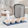 Haofeng Portable Ceramic Travel Tea Set