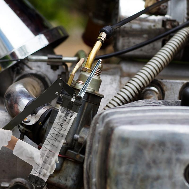 Fettkartusche für Bauwesen 12000 PSI Schwerlast-Fettpressengriff Fett-Herstellungsartefakt Fettnippel für Fahrzeug Traktor Wohnmobil Auto