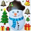 1 Piece 55Cm Pvc Inflatable Tumbler Santa Claus Snowman Reindeer Shape Cartoon Balloon Christmas Party Decoration Large Balloon