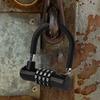 Security U-shaped Password Lock 4-digit Bicycle Lock Portable Password Padlock  Door