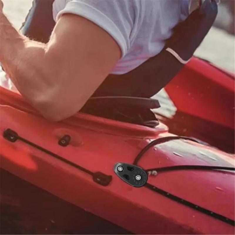 Kajak Kunststoff Umlenkrolle Scheibe Umlenkrolle Rolle Glattes Steuerrad Nylonseil Marine Hardware für Kajak Kanus Boote