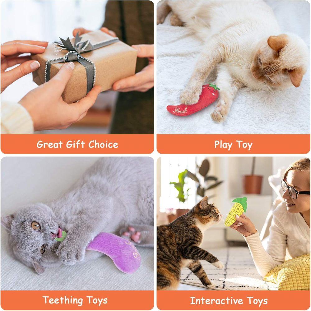 Catnip Toys, Cat Toys, Catnip Toys For Cats, Cat Toys With Catnip, Cat Toys For Indoor Cats, Interactive Cat Toy, Cat Chew Toy, Cat Pillow Toys