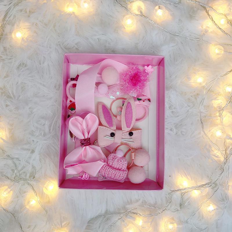 Reborn Doll Baby Hair Accessories Gift Set - Comb, Bracelet, Handbag, Boutique Gift Box, TikTok Trend