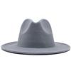 eBay autumn and winter new black woolen top hat European and American fashion jazz hat color