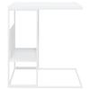  Side Table, White, 55x36x59.5 Cm, Wood-based Material