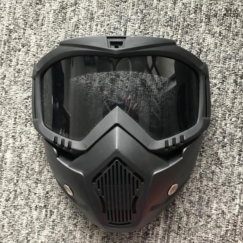 ARD1 Motorcycle Protector Face Mask Removable Full Face Protection Helmet Goggles Riding Motocross Glasses Moto Accessories For Honda
