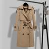 Trench Coat Women's Medium and Long 2026 Autumn Clothing New Korean Version Slim-fitting Waist and Thin Atmosphere Women's Spring and Autumn Coat