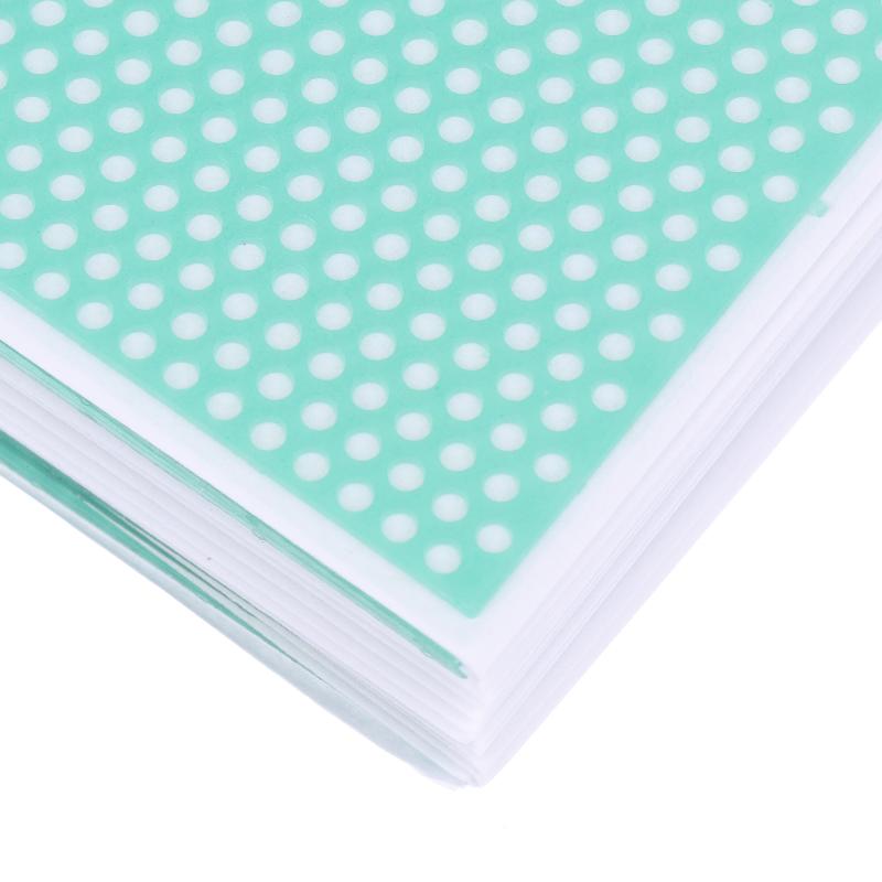 1 Box Dental Lab Wax Mesh Square Grid With Hole Shape Sheet For Cast Metal Partial Design Dental Laboratory Material