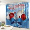 Christmas Bedroom Blackout Curtain Balcony Living Room Insulation Curtain Office Hotel Curtain