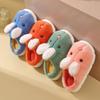 Stroking Cats Cotton Slippers Women's Autumn and Winter Indoor Home Plush New Thick-soled Children's Slippers Home