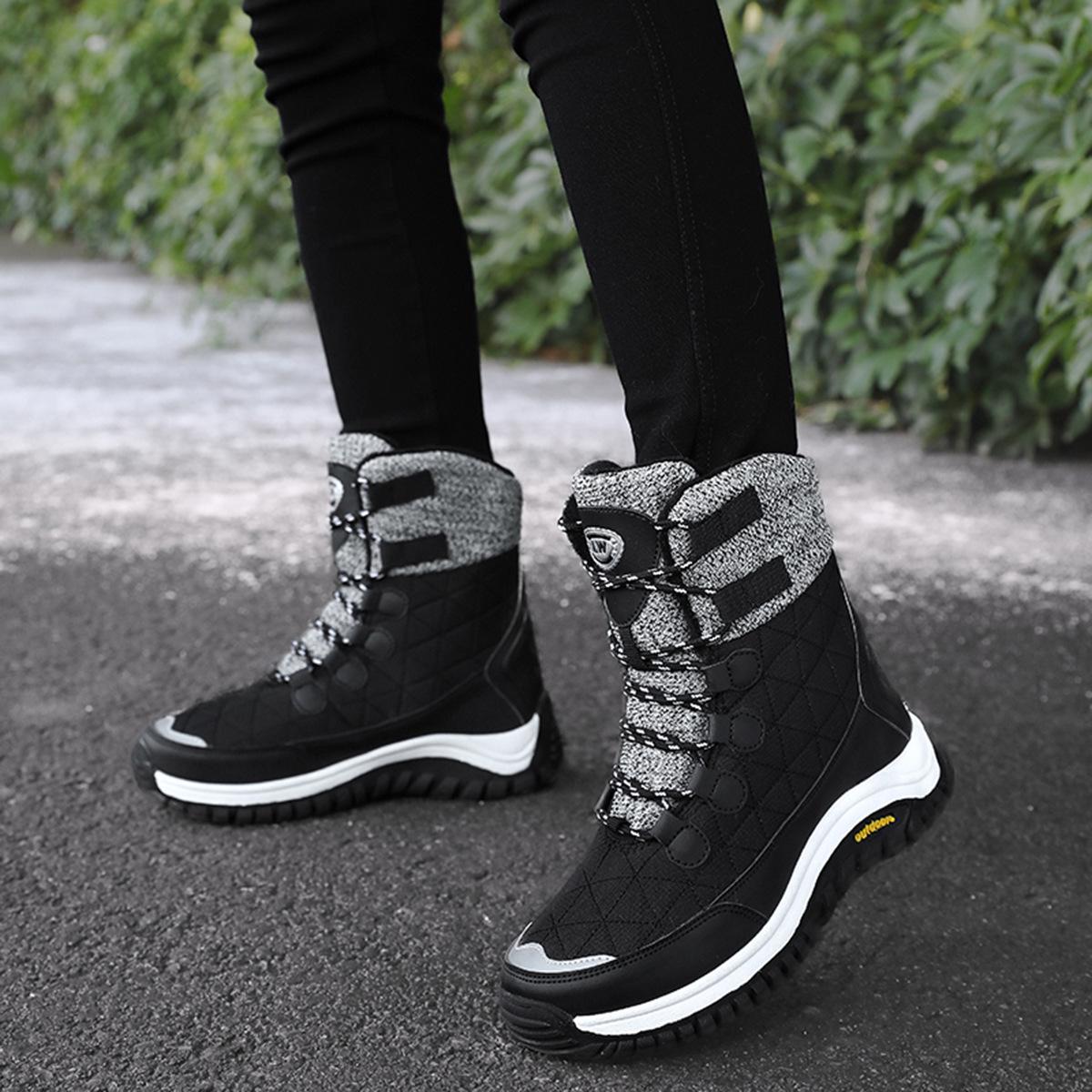 

Women s Winter Snowproof Non-slip Martin Boots with Thickened Velvet for Outdoor Travel 40