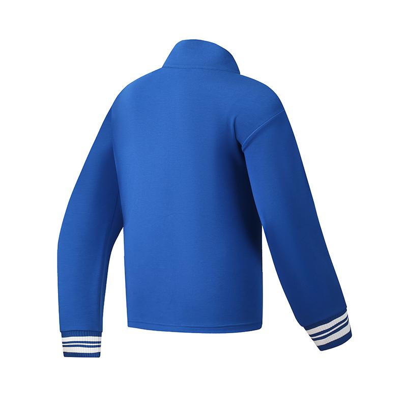 New FILA TENNIS Sweatshirt Women's Golden Diamond Blue A11W543223FRB