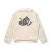 MALBON GOLF Women'S Airy Half-Zip Sweatshirt Cream (Woman)