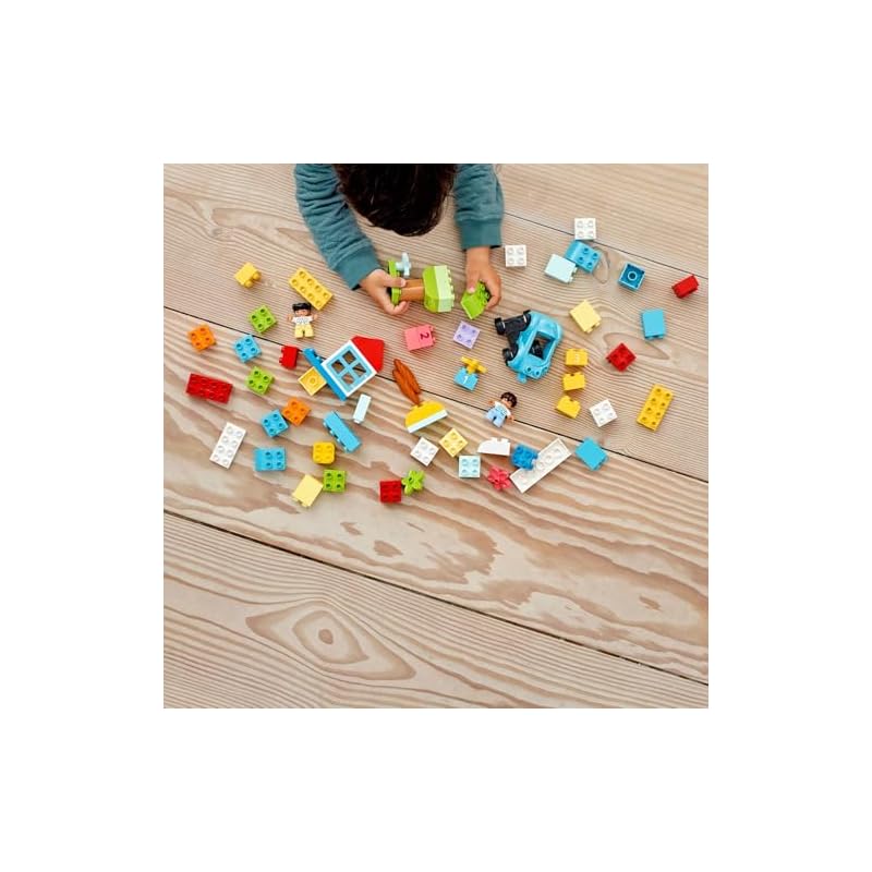 LEGO Duplo Duplo Container Deluxe Set - Educational Toy for Toddlers (Boys and Girls), First LEGO Blocks, Ages 1.5, 2, 3, Educational Toy (Item No.