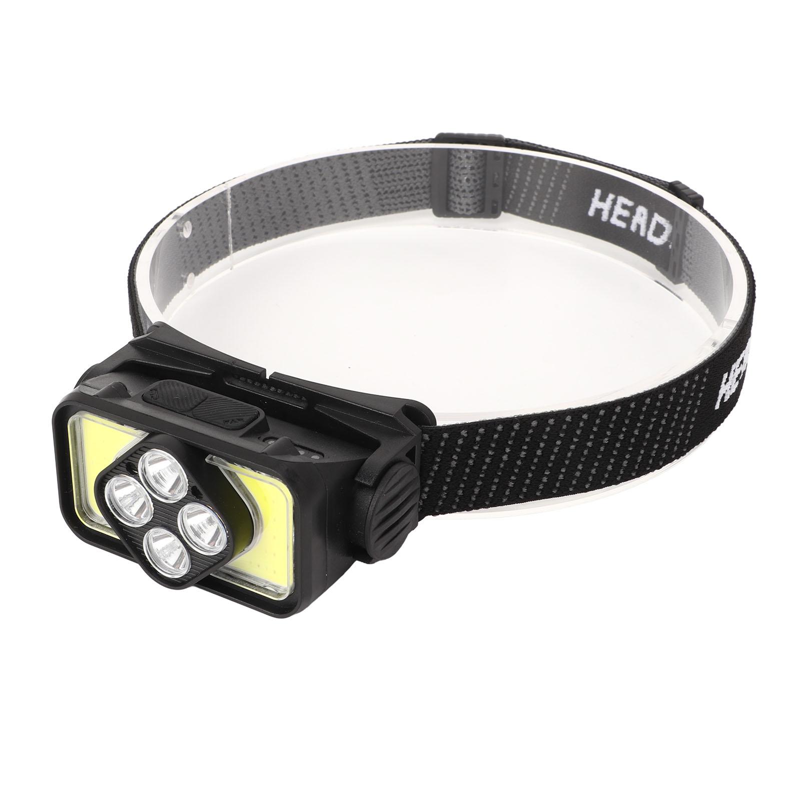 

COB Head Lamp USB Rechargeable Led Head Lamp IPX4 Waterproof Headlight Motion Sensor Outdoor Fishing Camping Headlight