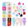 3D Flower Nail Art Charms,Nail Pearls Nail Art Studs Manicures Nail Accessories