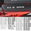 Chrome Plastic Car Trunk Rear 3D Letters Badge Emblems for Mercedes Benz AMG GLC200 GLC250 GLE400 GLS450 V8 V12 BITURBO 4MATIC