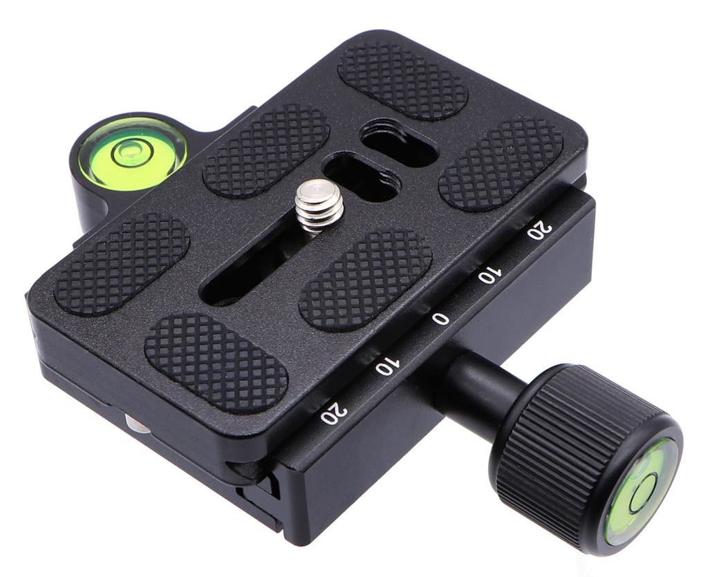 INPON 60mm Quick Release Clamp 70mm Quick Release Plate for + Set, Arca-Swiss Compatible, Tripods/Ball Heads/Tripod Heads, etc.