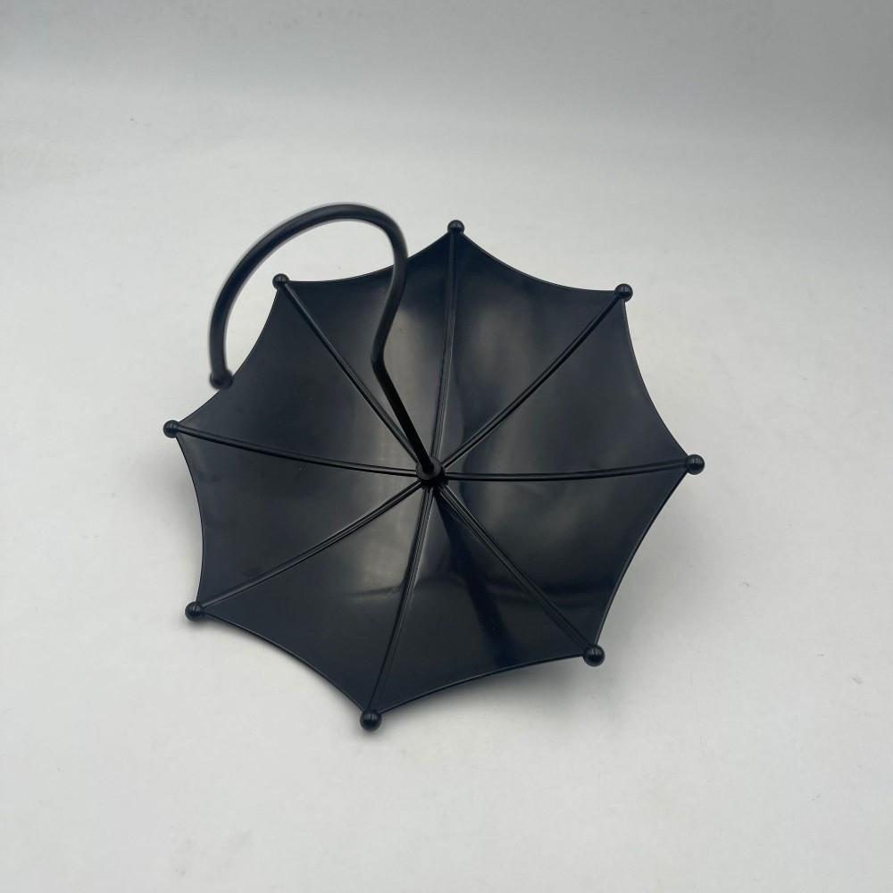 Umbrella Design Bird Feeding Tray Weatherproof Yard Decorations Hanging Bird Feeder Round Garden Ornaments Bird Bath Feeder