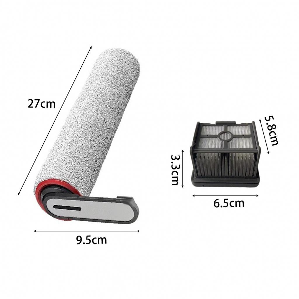 Debris Capture Efficient Cleaning Brush Roller Brush Filters Home Cleaning Tool