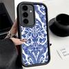 Phone Case for Samsung Galaxy A17 A16 A15 A14 A13 Blue And White Porcelain Pattern A56 A36 A26 A55 A35 A25 A54 A34 A24 A53 A33 A