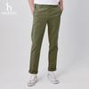 HAZZYS Men's Spring Business Casual Straight-Leg Pants