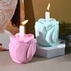 Multipurpose Flower Candle Stand Sturdy Silicone Plaster Mold for Elegant Home Decoration Wedding and Festive Occasions
