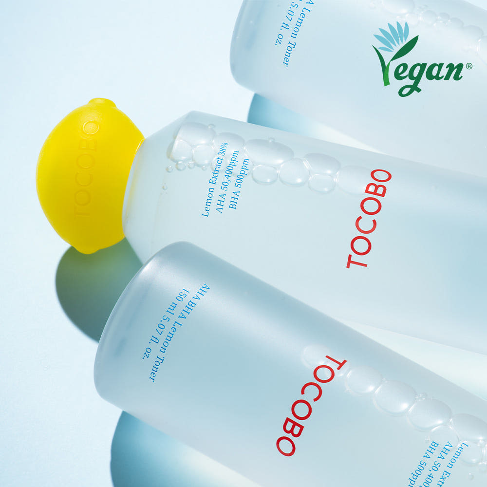 TOCOBO AHA BHA Lemon Toner 150mL | Korean Skincare