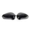 Náhradní kryty karbonových zrcátek v černém provedení pro Seat Exeo 3R Leon 1P1 2009-2013 lbiza 6J 2008-2013