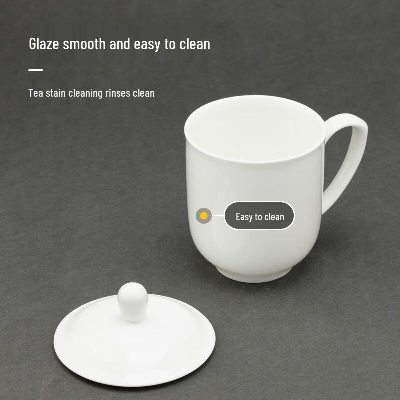 Jingdezhen Ceramic Office & Home Teacup with Lid