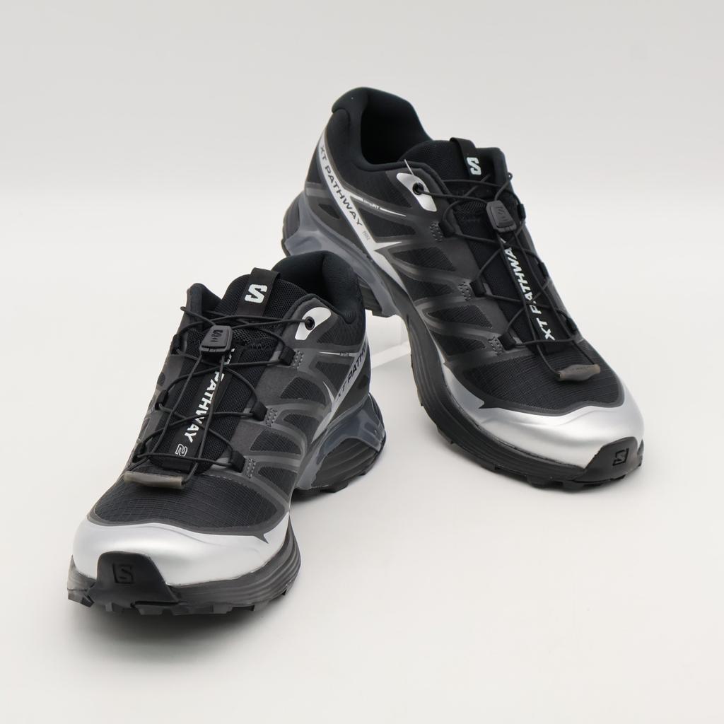 L47727200 Salomon XT-Pathway 2 Night Black Turbulence Ftw Silver (Men's)