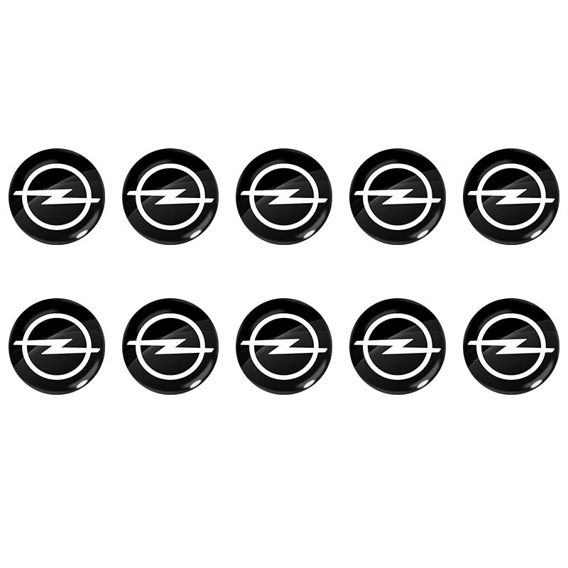 14mm Speciální samolepky odznaků pro klíče od dálkového ovládání auta Pro Opel Astra j Insignia Astra g Corsa Zafira b Mokka Vivaro Meriva