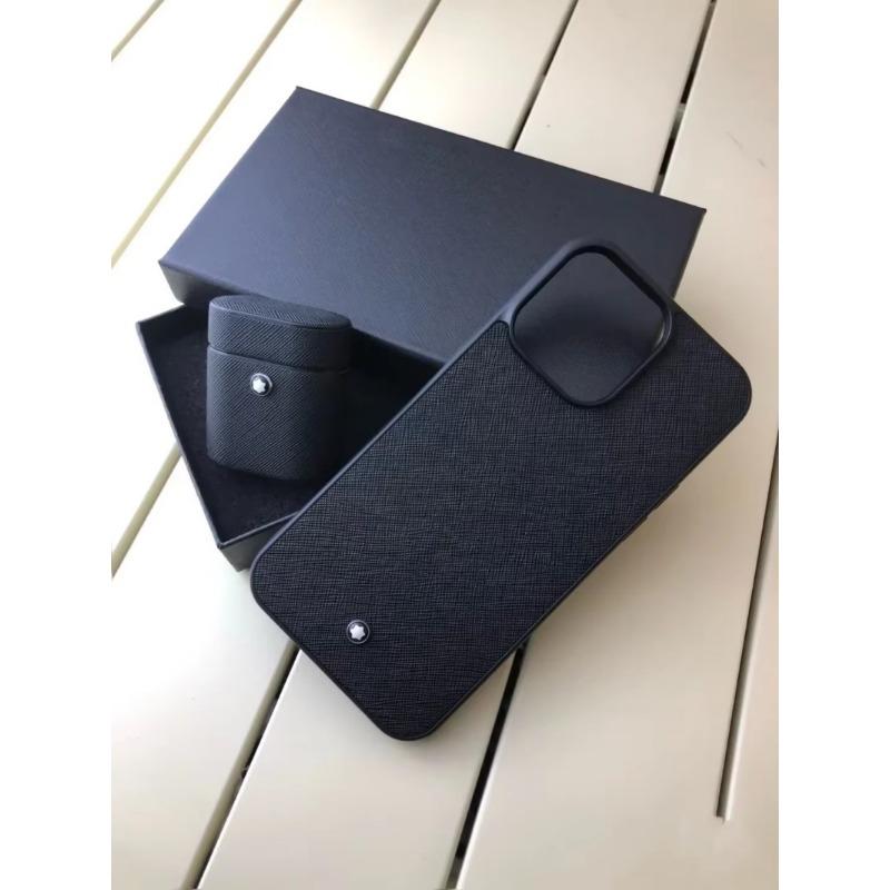 Luxury Leather Phone Case for IPhone 16 15 14 13 12 Pro Max 7 8 PLUS Xsmax XR Busin Sle Protective Cover Anti-Fall Ible