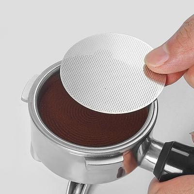 51/53/58Mm Wiederverwendbarer Kaffeefilter Hitzebeständiger Netz Kaffeekanne Kaffeemaschinenfilter Für Kaffeemaschinengriff Puck-Sieb
