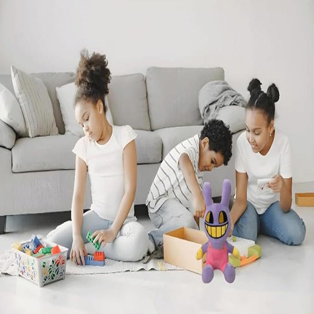 [TOUFEIYUAN] Fantastisk Digital Circus Plysjdukke Leke Digital Circus Klovnedukke Plysjleke for Barn Gutter Jenter Bursdag, Halloween, Julegavesett av