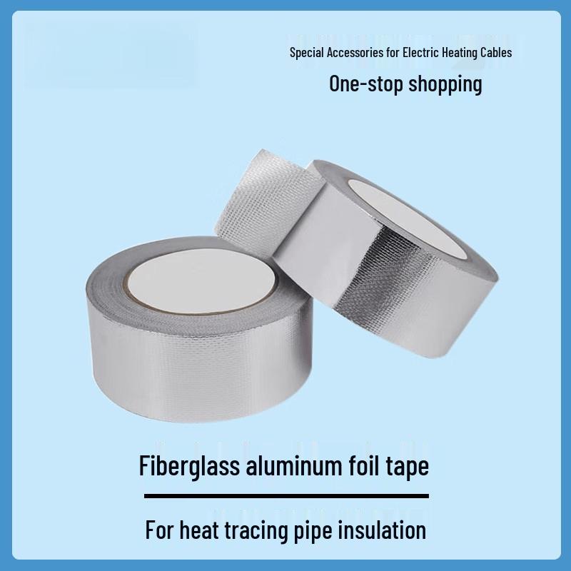 50mm Aluminum Foil Fiberglass Insulation Tape
