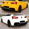 DF Style Rear Diffuser Bumper Lip For BMW 1 Series F20 F21 2015-2019 Deflector Tuning Accessories Spoiler