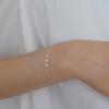 Leaf chain bracelet