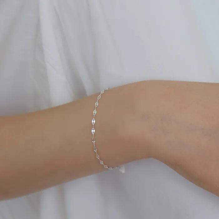 Leaf chain bracelet