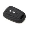 Carbon Fiber Pattern Soft Silicone Key Fob Cover For 16-22 Civic Accord HR-V CRV