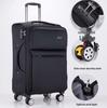 Large Capacity Oxford Cloth Trolley: 20-30 inch Suitcase with Universal Wheels and Password Lock for Men and Women, Ideal for Business Travel.
