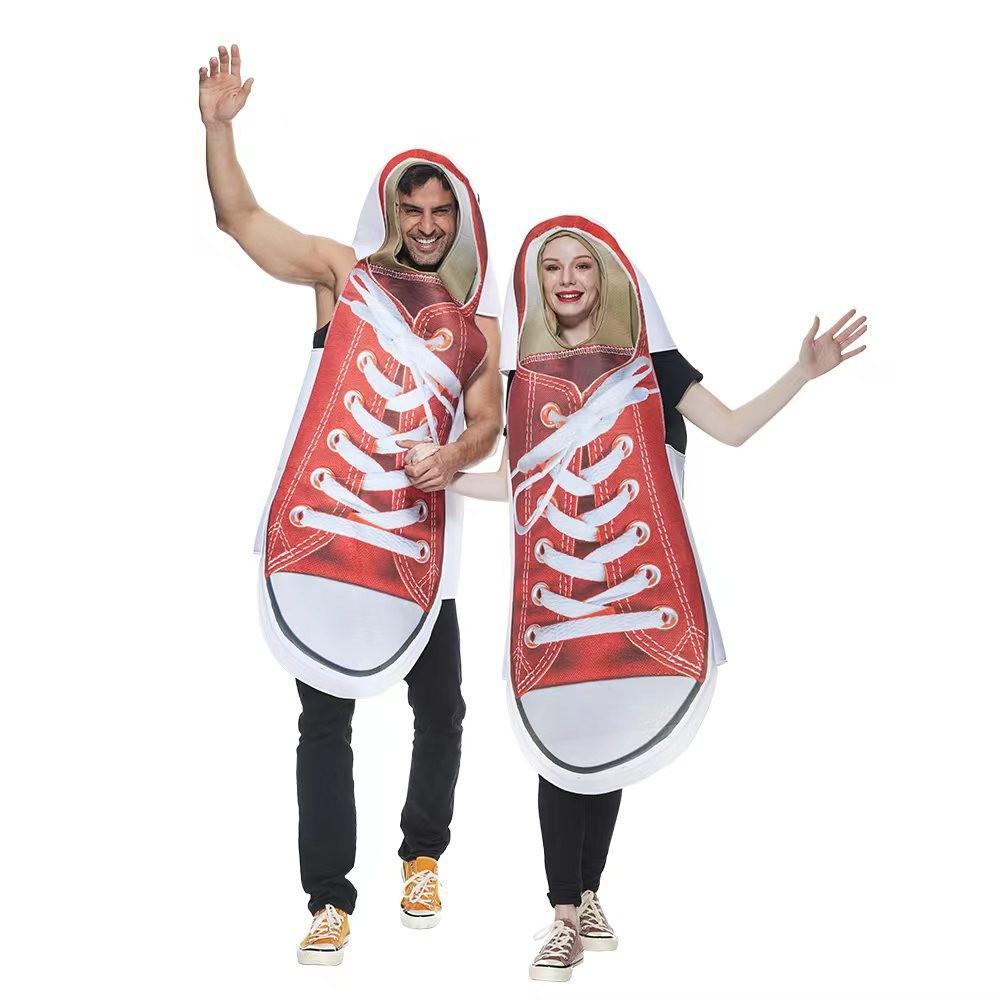 Shoe Canvas Cosplay Set Suitable For Halloween Party And Costumes Performance