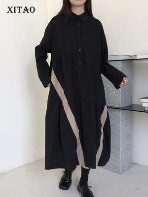 Vintage Fashion Black Dress WLD9014