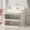 High-Capacity Cosmetic Storage Box: Dustproof Makeup and Skincare Organizer for Dormitory Dressing Table