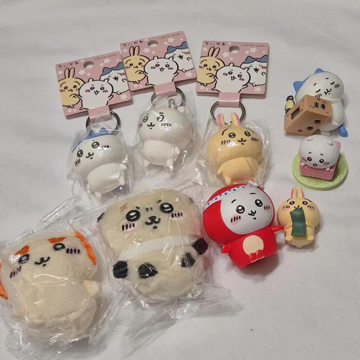 

Chiikawa Hachiware Usagi Rakko Shisa Goods Gacha Nui Batch