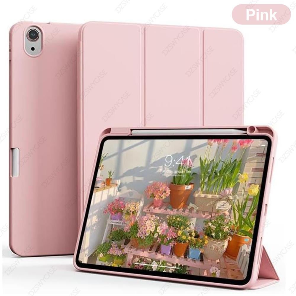 Case for iPad Air 11-Inch M3/M2 (/), iPad Air 5/4 (/ 5th/4th Generation 10.9-Inch), with Pencil Holder Cover