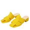 Fashion Women Mid Heels Slippers Chunky Heeled Sandals Designer Shoes 2025 Summer Fashion Slides New Dress Pumps Mujer Zapatos